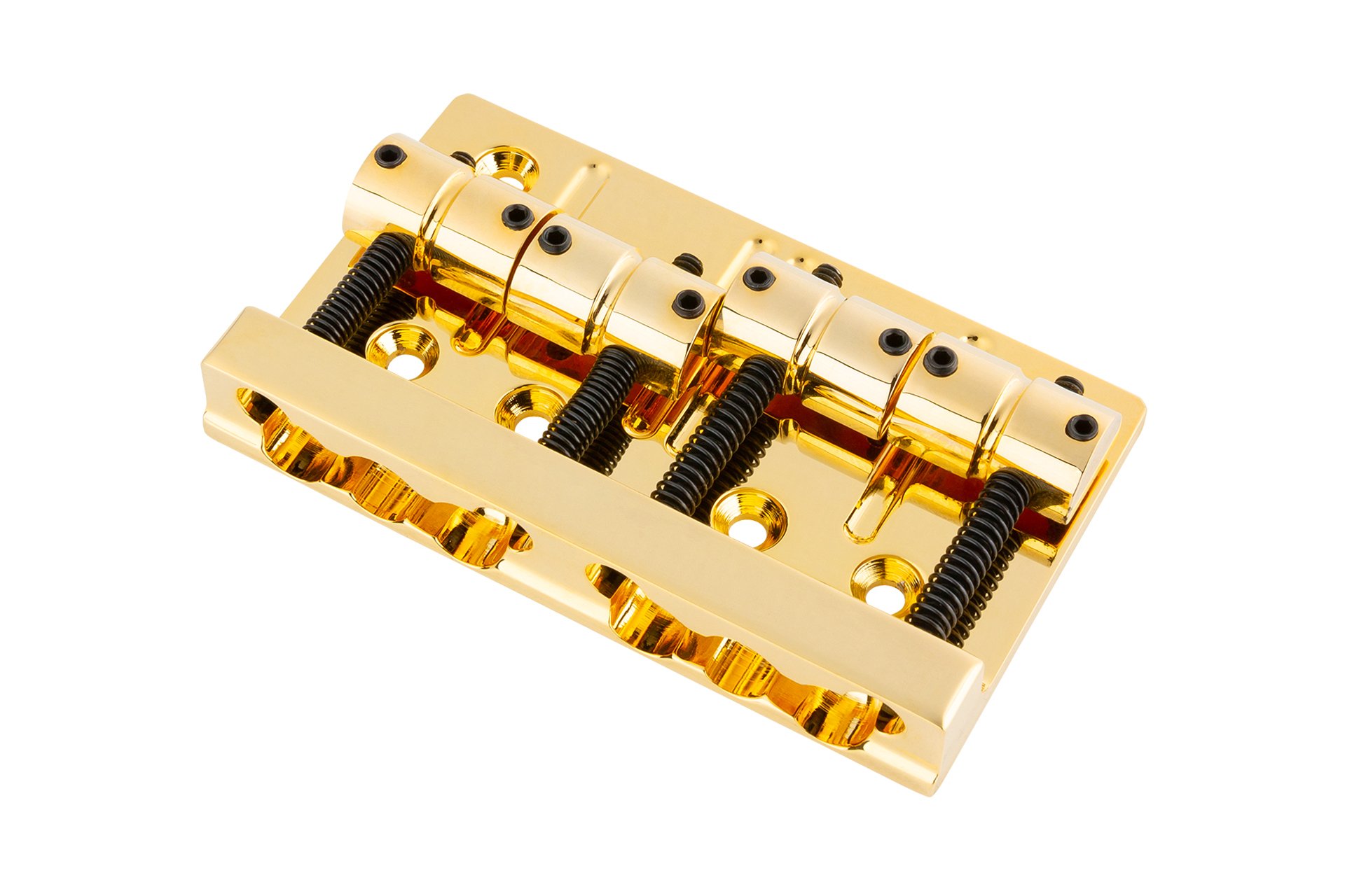 MasterBuilt Custom Shop Quick Release Bridge 4-String Gold